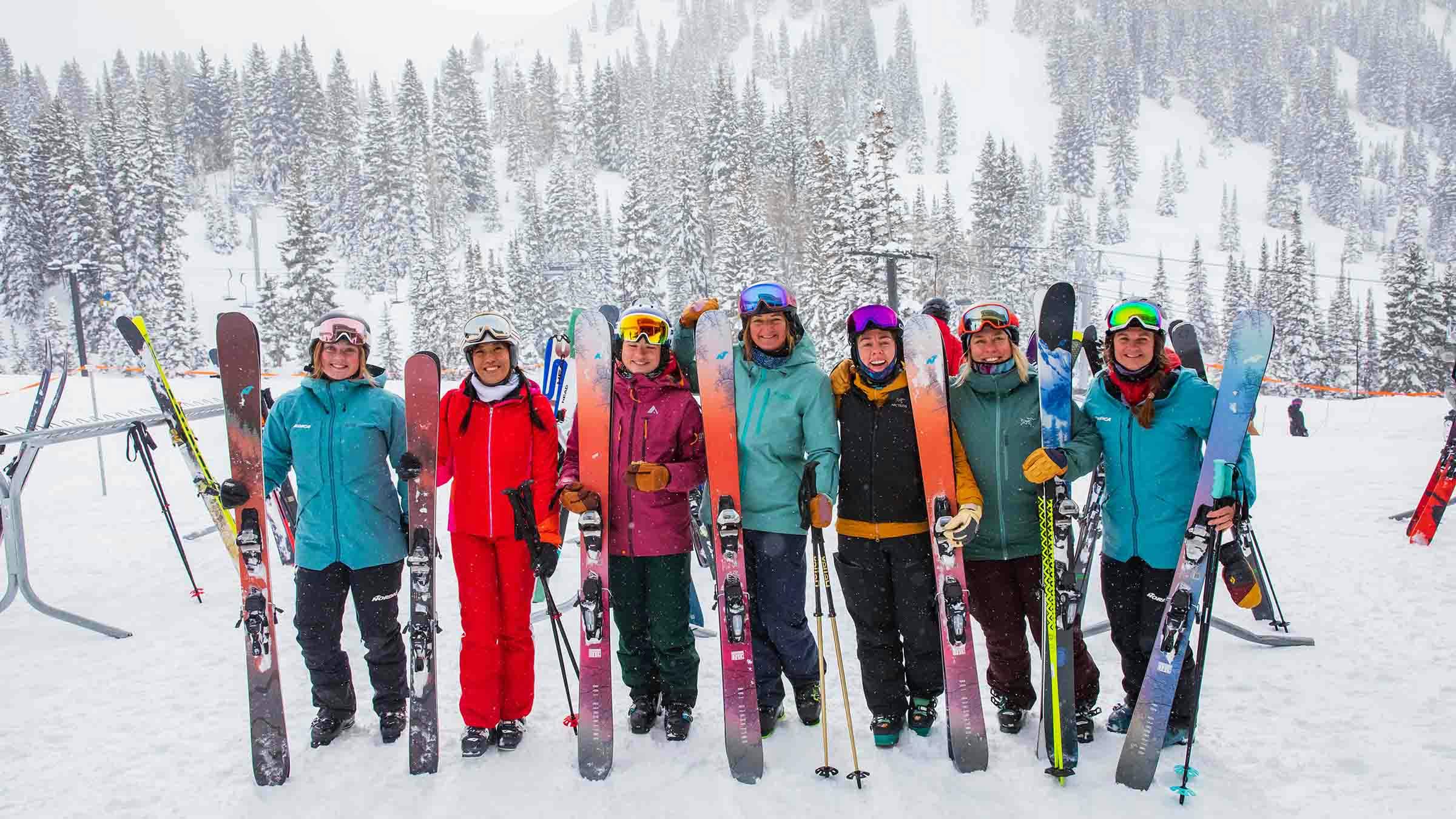 The Nordica Women's Ski Team