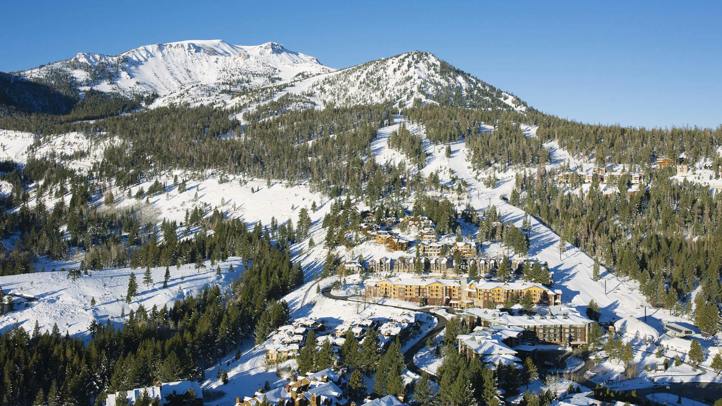 Juniper Springs and Eagle Lodge on Mammoth Mountain