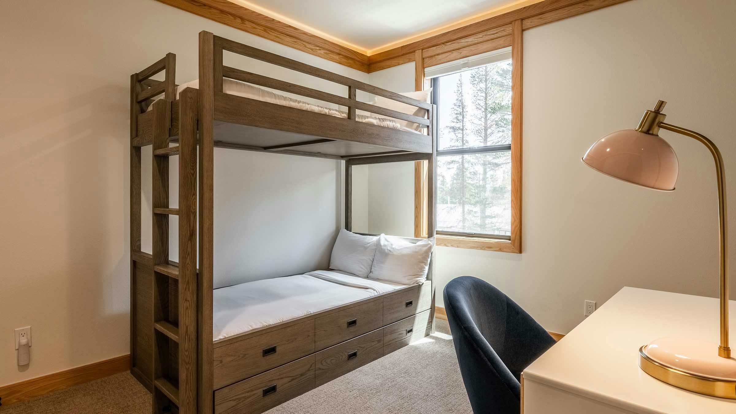Bunk room inside The Villas at Obsidian Townhome
